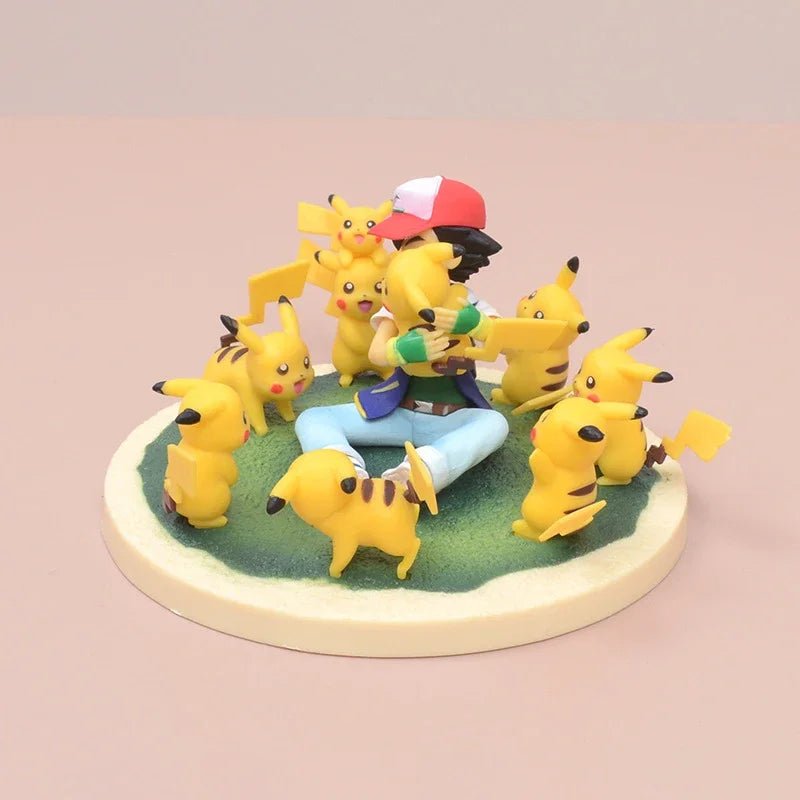 Figurine de Pokémon Pikachu et ses amis - Tresors asiatiques