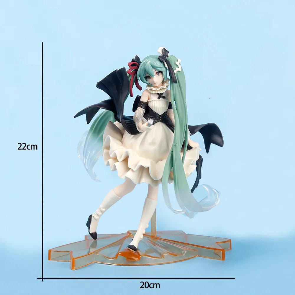 Figurine Hatsune Miku en robe de mariée - Tresors asiatiques