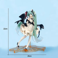 Figurine Hatsune Miku en robe de mariée - Tresors asiatiques