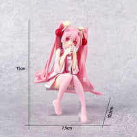 Figurine Hatsune Miku en robe de mariée - Tresors asiatiques