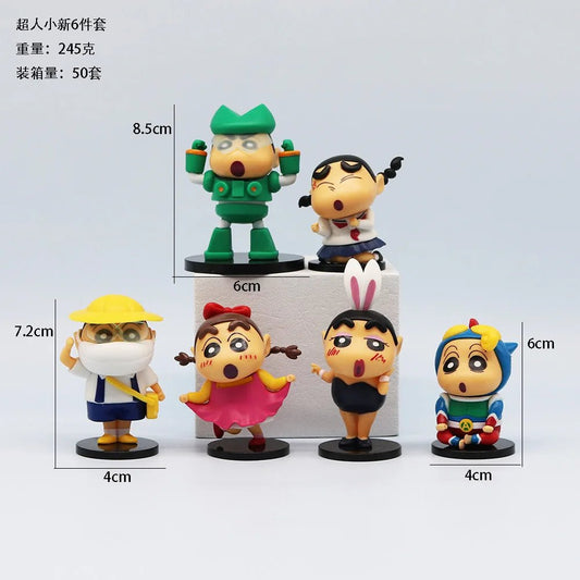 Figurines d'action Crayon Shin - Chan - Tresors asiatiques