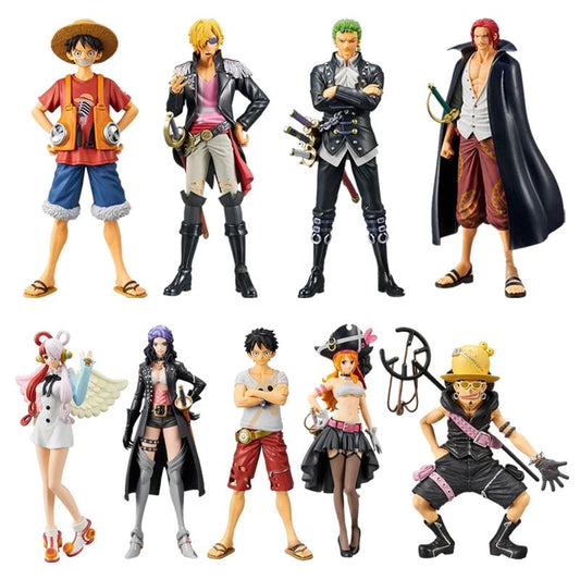 Figurines de personnages du film One Piece Red - Tresors asiatiques