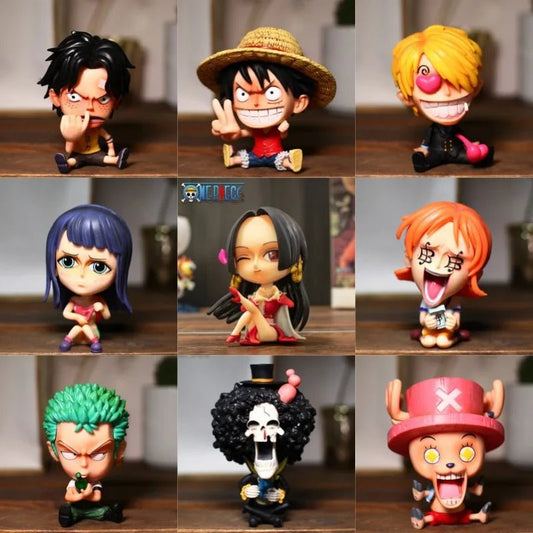 Figurines Luffy et Zoro de One Piece - Tresors asiatiques