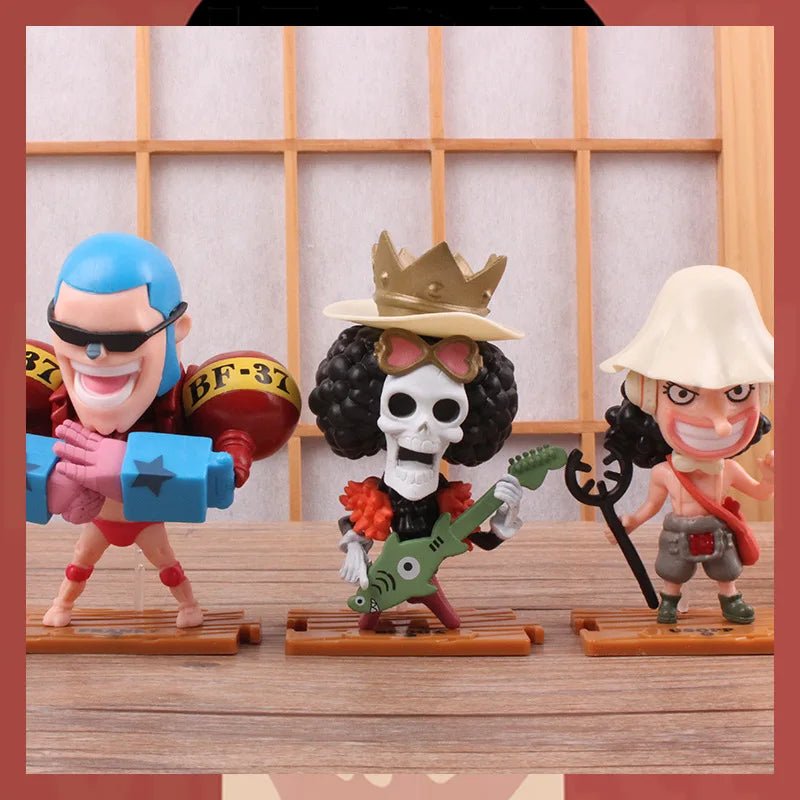 Figurines One Piece kawaii Monkey D Luffy - Tresors asiatiques