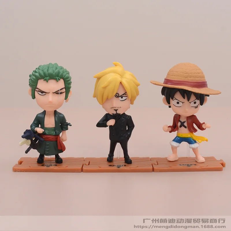 Figurines One Piece kawaii Monkey D Luffy - Tresors asiatiques