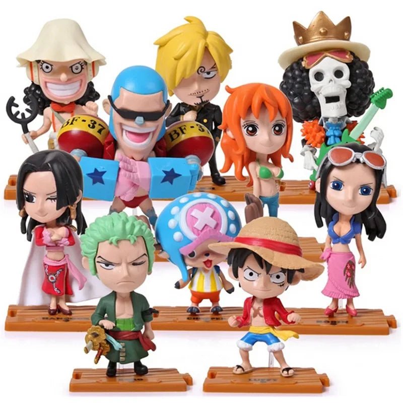 Figurines One Piece kawaii Monkey D Luffy - Tresors asiatiques