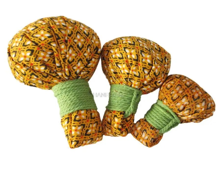 Grande boule de compresse thaïlandaise remplie d’herbes thérapeutiques - Tresors asiatiques