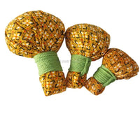 Grande boule de compresse thaïlandaise remplie d’herbes thérapeutiques - Tresors asiatiques