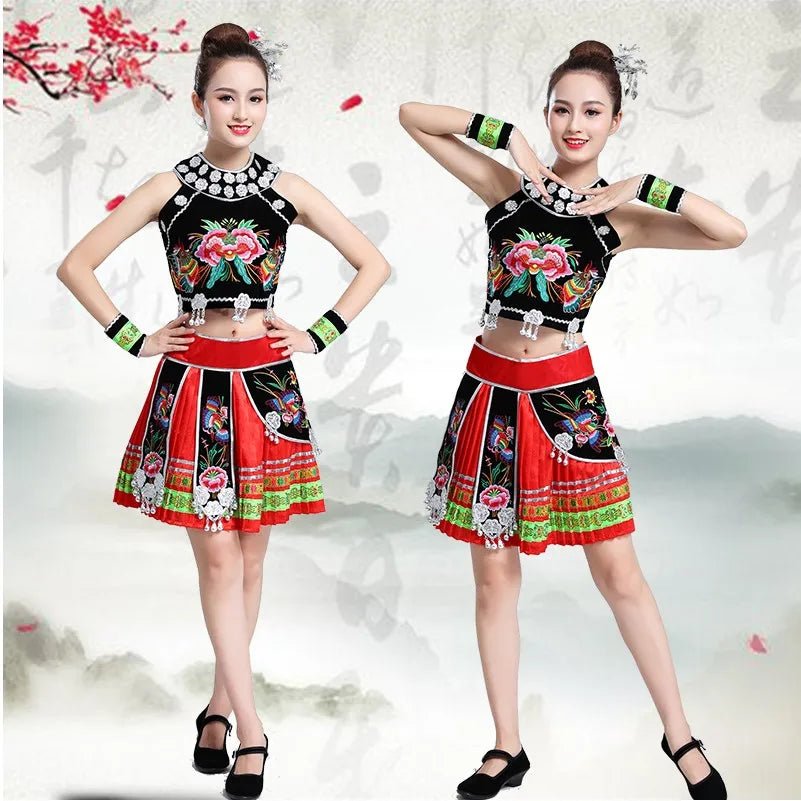 Robe traditionnelle asiatique Hmong Miao - Tresors asiatiques