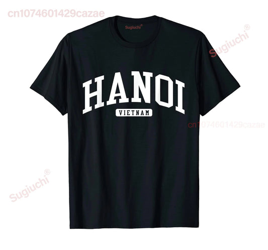 T-shirt Hanoi Vietnam unisexe 100% coton - Tresors asiatiques